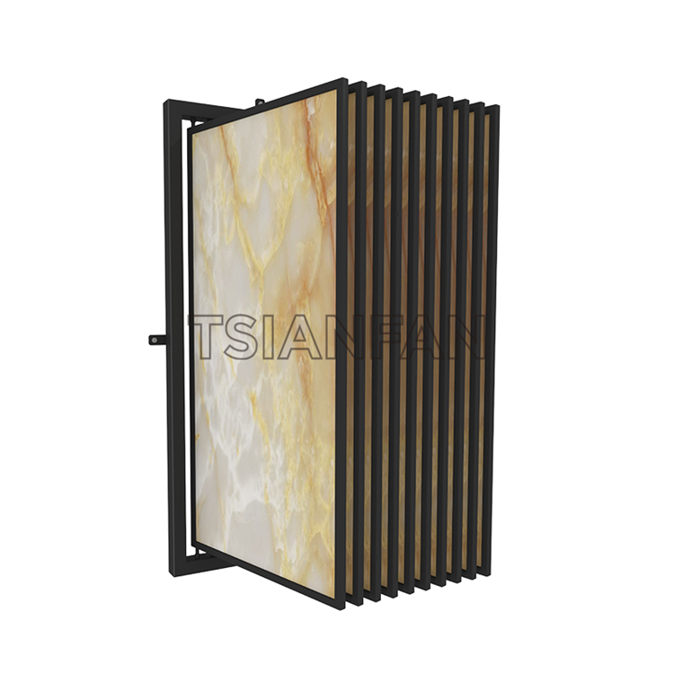 Page-turning Ceramic Tile Slab Display Rack Wholesale CF029