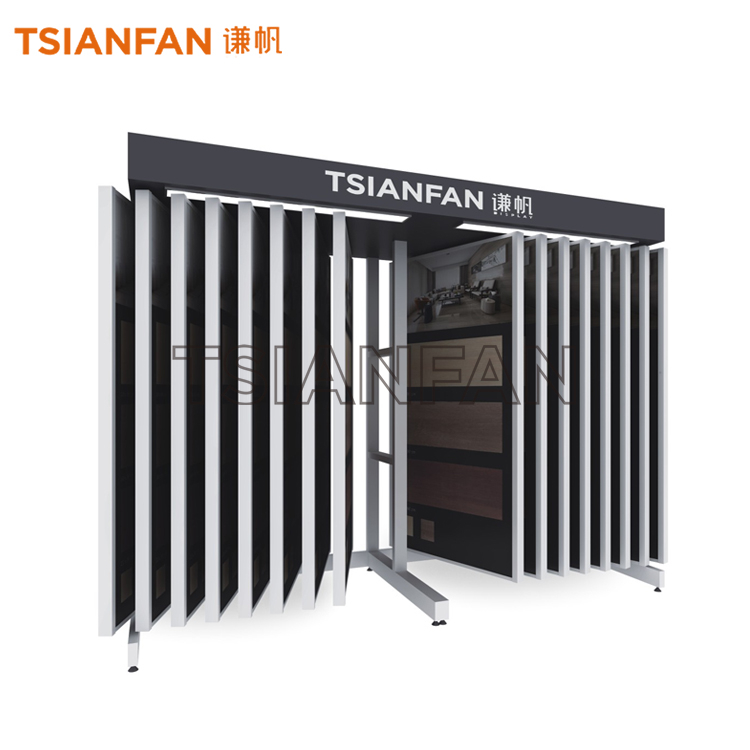Types Of Tile Display Stand,Tile Page Turning Metal Display Stand CF910
