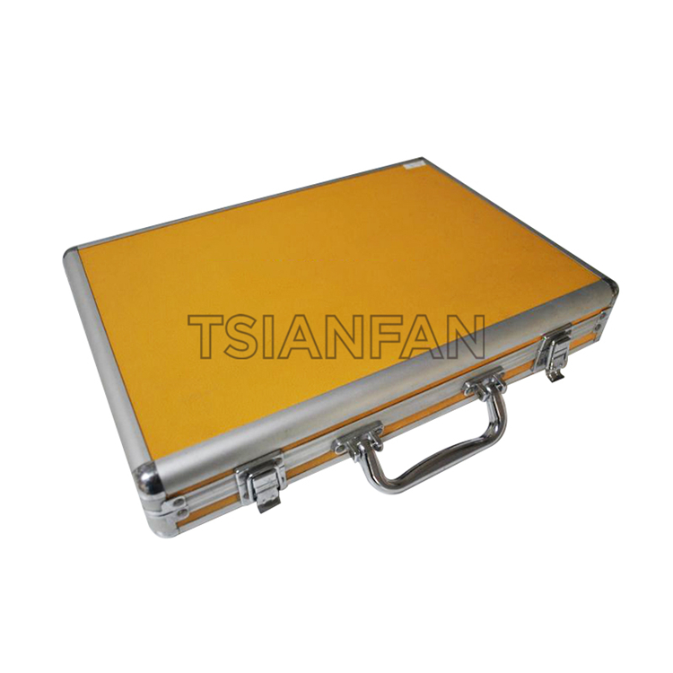 Quartz Stone Aluminum Case Mosaic Marble Tile Sample Suitcase PX022