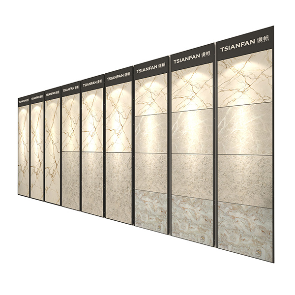 upright type ceramic tile board display shelf supplier cn CD102