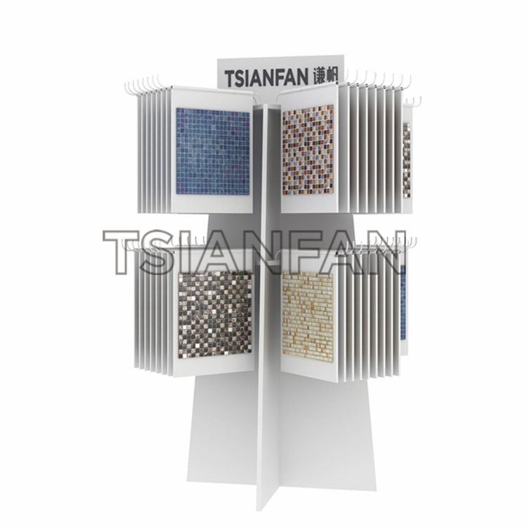 Mosaic ceramic tile is worn stereo page-turning display frame-MF006