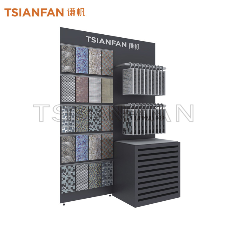 Mosaic ceramic tile multifunctional display rack integrated rack-ML929