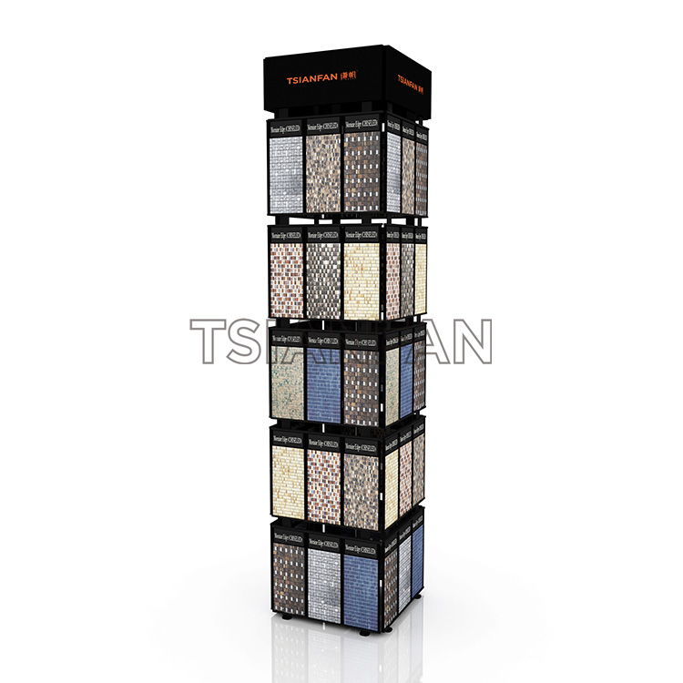 Display Stand For Rotating Mosaic Tiles MZ2089