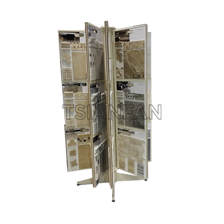 Custom Screen Rotating Mosaic Tile Display Stand MZ2095