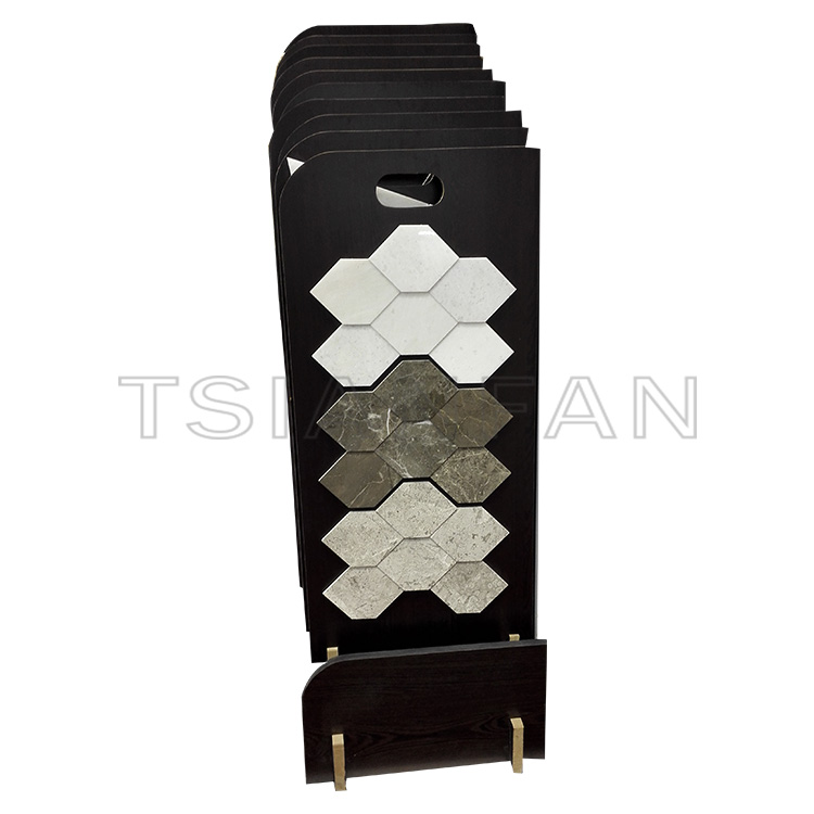 Mosaic Tile Sample Wooden Display Rack-MT930