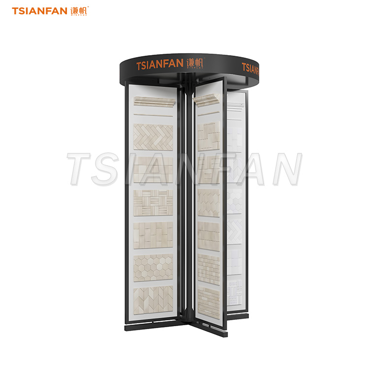 Mosaic tile rotating rack - Showroom display board design -SW124