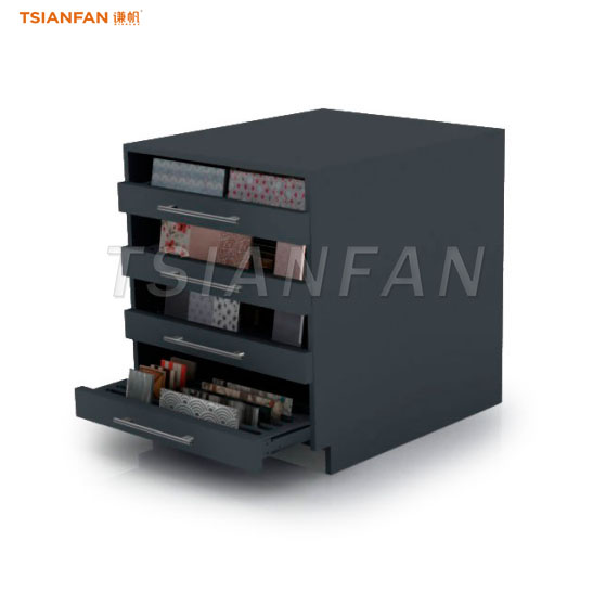 customized mosaic tile display cabinet tile storage cabinet