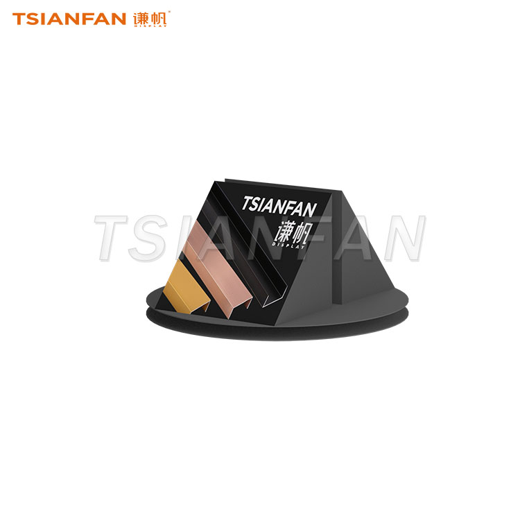 Freestanding Metal Interior Door Sample Display Stand, Stable Single Door Holder For Showroom-KK142