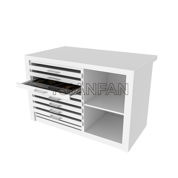 Drawer Cabinet Display Rack For Displaying Ceramic Tile Samples CC009