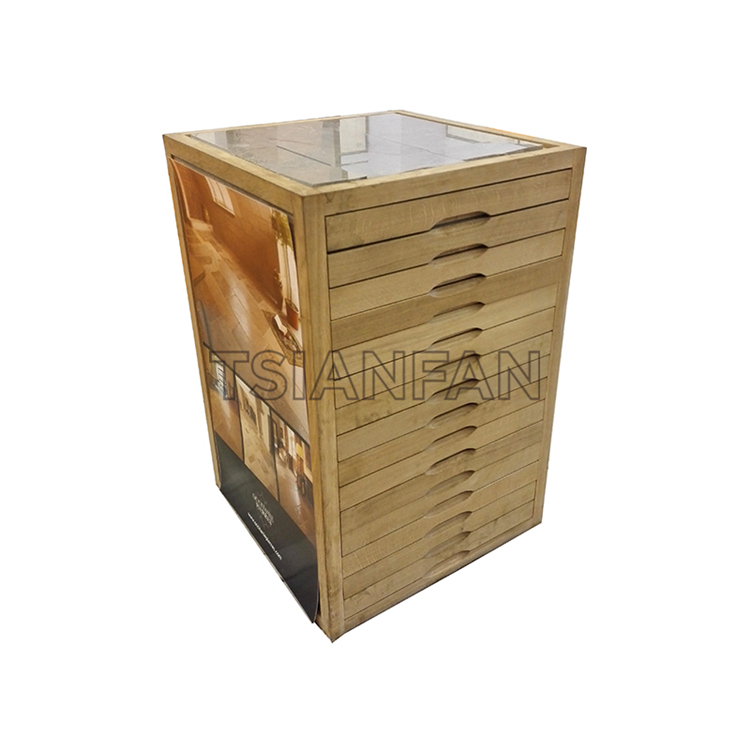 Tile Drawer Display Cabinet Manufacturer CC915