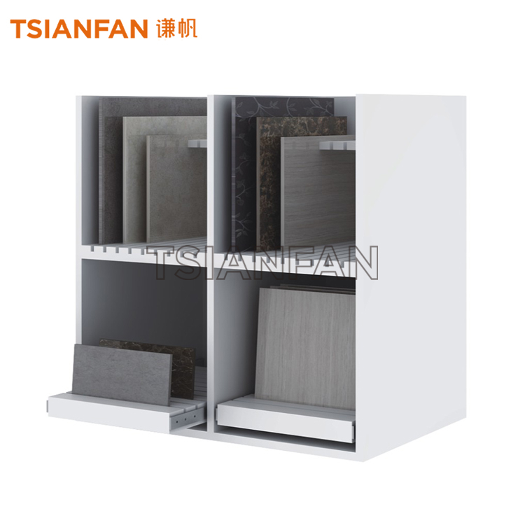 Showroom Tile Quartz Stone Sample Display Rack Manufacturer CC928