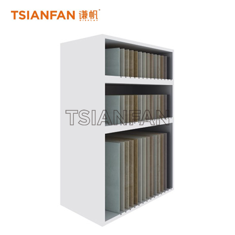 3-layer Porcelain Ceramic Tile Sample Drawer Display Rack CC940