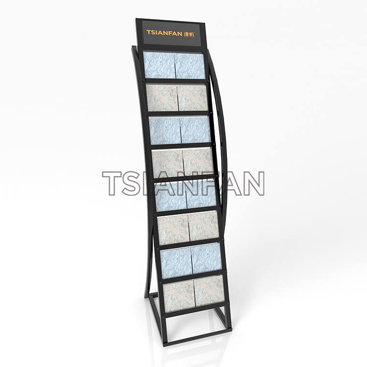 Mosaic Tile Floor Display Rack For Sale CE016