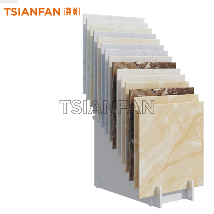 Tile Display Stands For Sale,Waterfall Tile Display Rack CE938