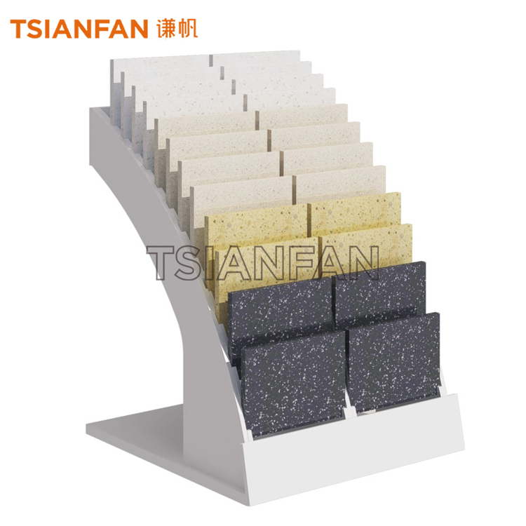 Waterfall Flow Tile Sample Display Rack CE947