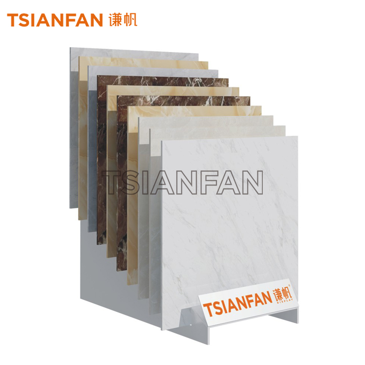 Simple Display Rack For Retail Ceramic Tile Samples CE949