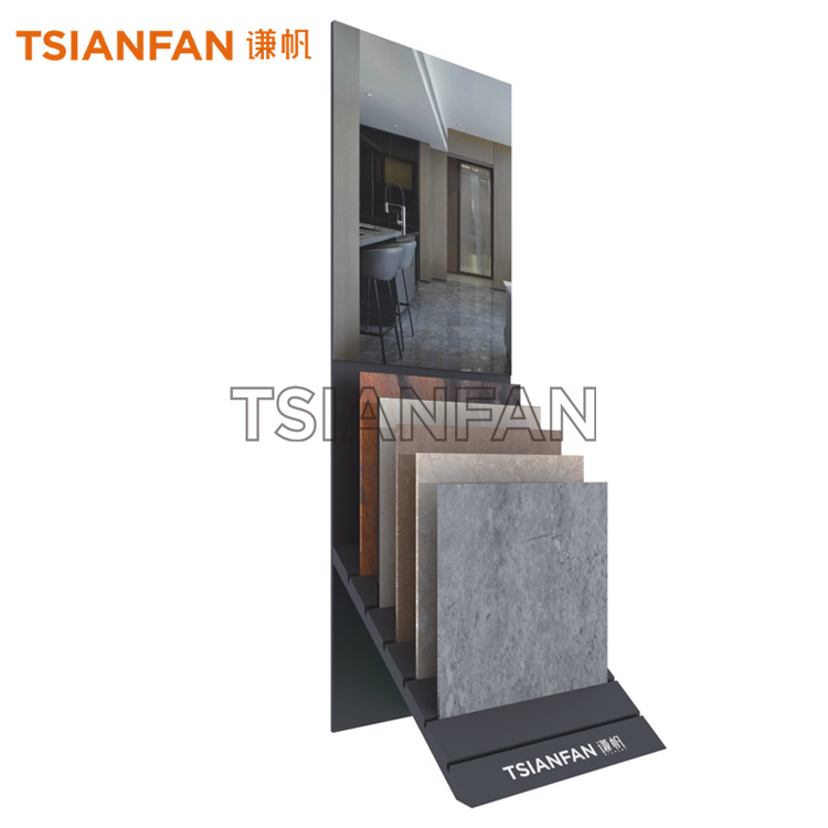 Waterfall Tile Display Rack,Tile Displays For Showrooms CE980