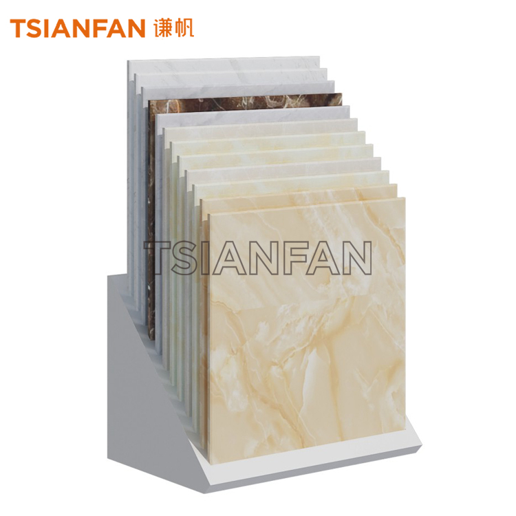 Simple Ceramic Tile Metal Display Rack CE984