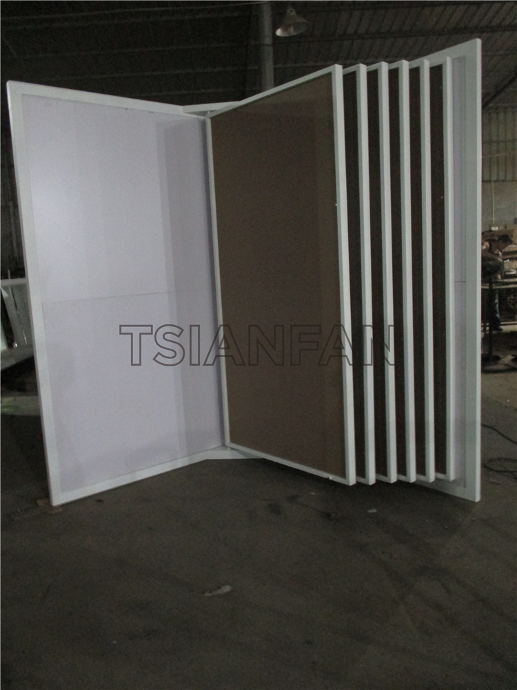 Sale Of Ceramic Tile Metal Display Rack Flip Frame CF018