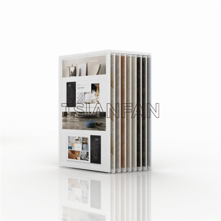 Porcelain Tile Showroom Display Rack CT014