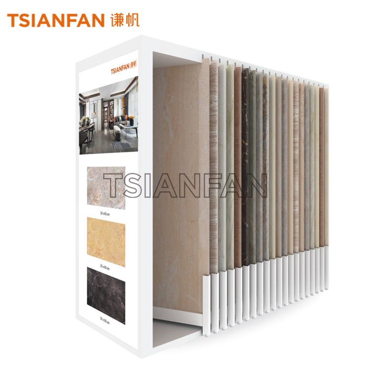 Tile Sliding Display Rack Wholesale Canada CT918