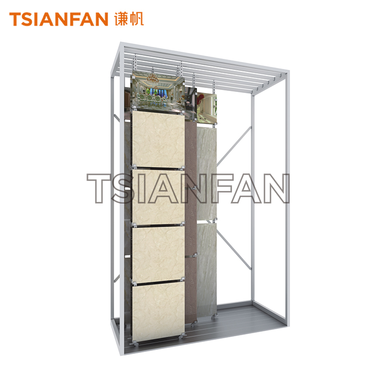 Tile Granite Sliding Display Rack Display Solution CT922