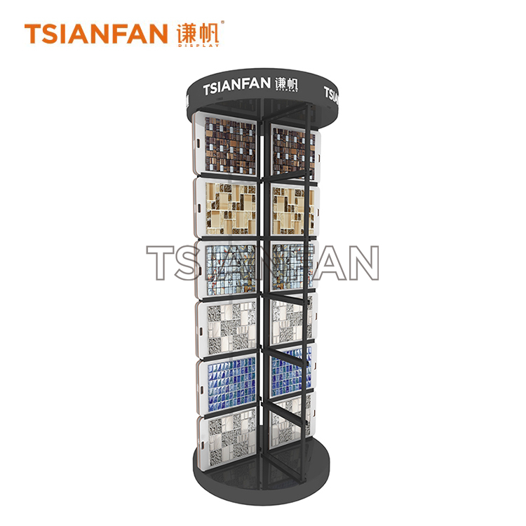 Showroom Display Mosaic Rotating Display Rack ML018