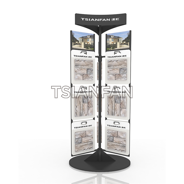 Mosaic Tile Floor Rotating Display Stand ML034