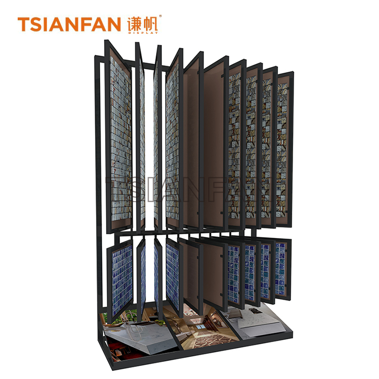 Mosaic Tile Board Flip Display Rack Showroom Display ML046