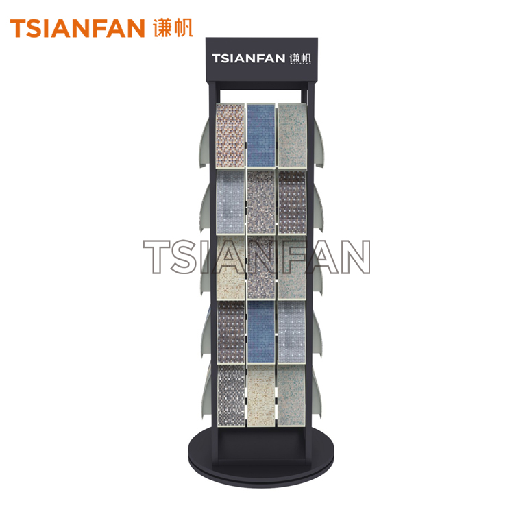 Mosaic Tile Floor Display Stand ML071