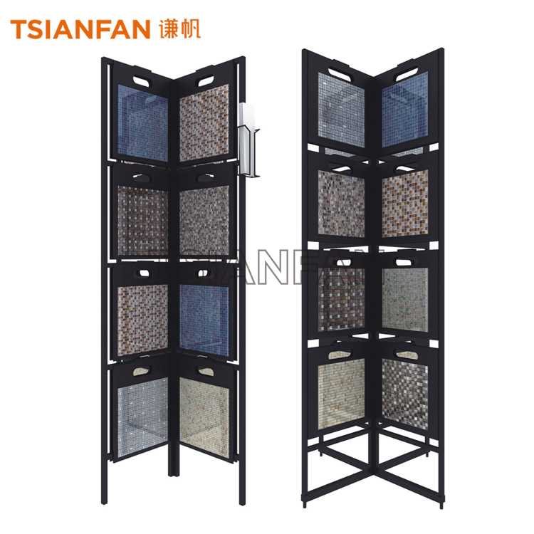 Screen Mosaic Sample Display Rack Wholesale ML501