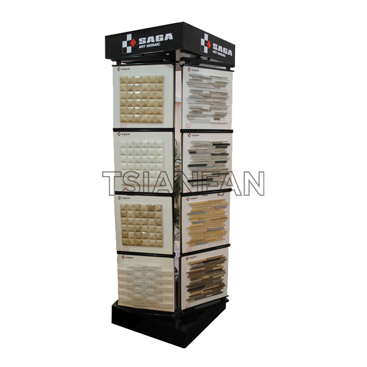 Mosaic Floor Display Stand Quartz Stone Display Stand ML902