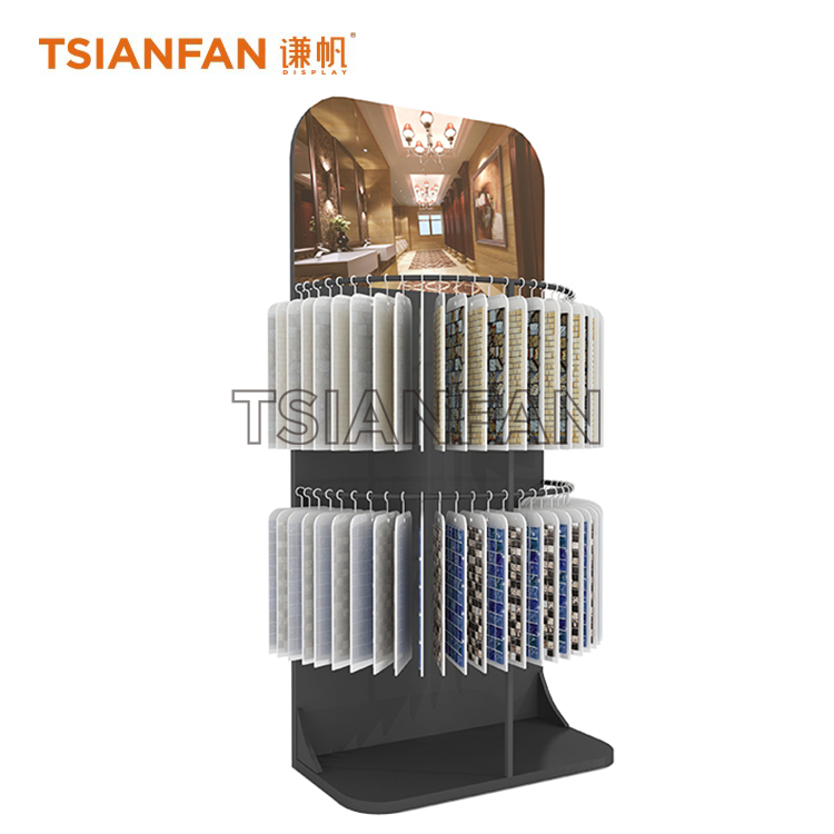 Exhibition Hall Display Hanging Mosaic Sample Display Rack ML906