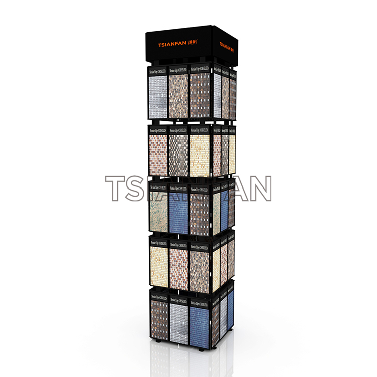 Store Retail Mosaic Floor Display Stand ML910