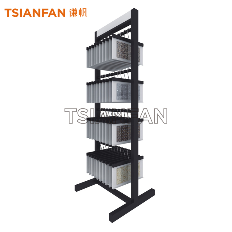 Custom Hanging Mosaic Floor Display Stand ML912