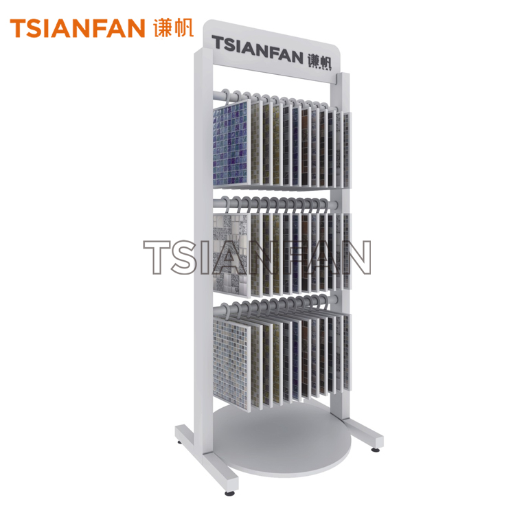 Custom Mosaic Floor Metal Display Stand ML918