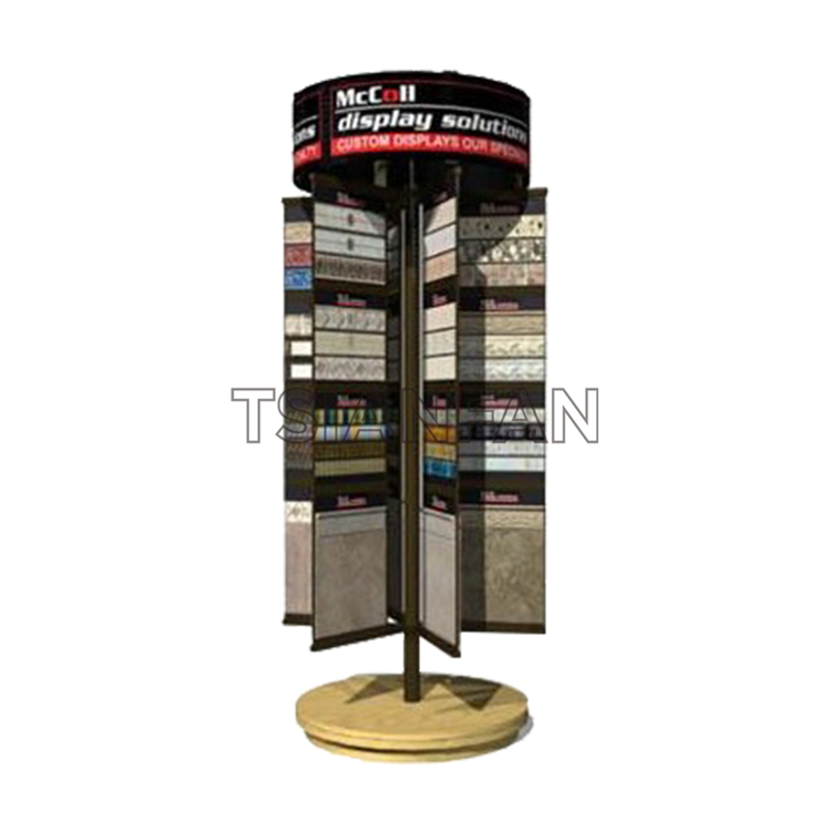 Custom Mosaic Tile Sample Flip Display Stand ML919