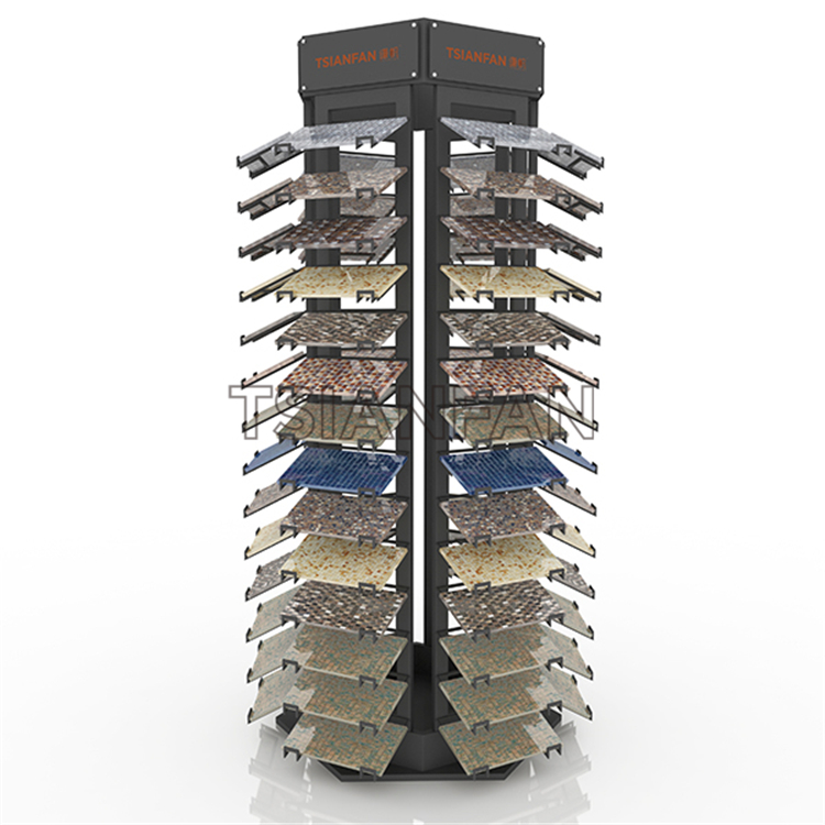 马赛克展示塔样品落地展示架ML924