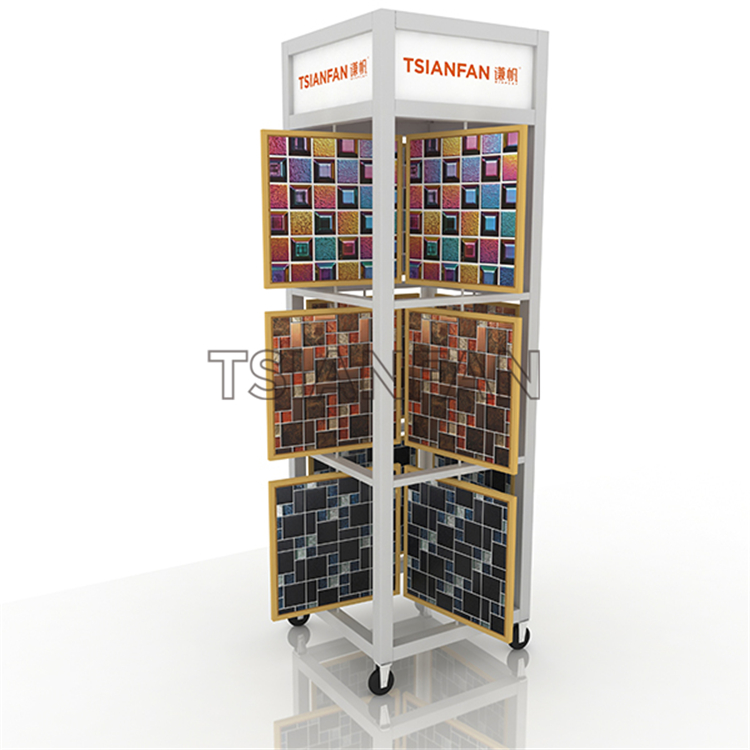 Mosaic Tile Sample Floor Display Stand For Sale ML926