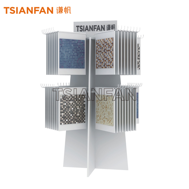 Mosaic Quartz Stone Sample Display Stand ML932