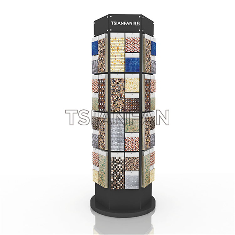 Mosaic Sample Floor Display Rack Customization ML935