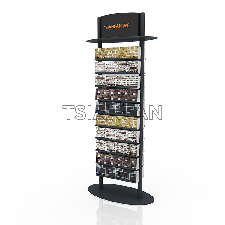 Mosaic Tile Natural Stone Floor Display Stand Wholesale ML936