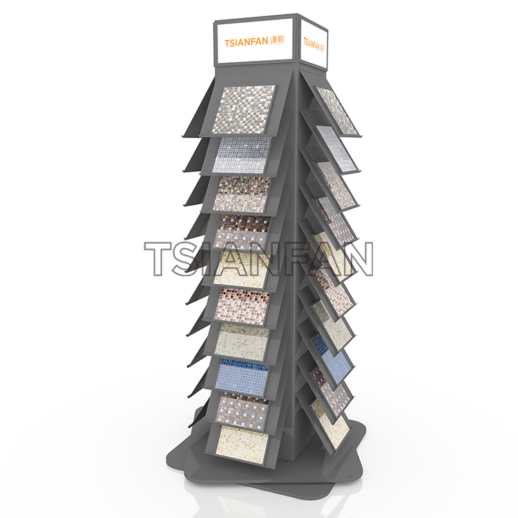 Mosaic Tile Sample Tower, Mosaic Display Stand ML952