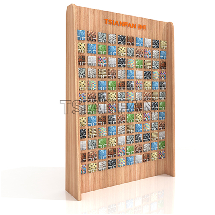 Mosaic Sample Wooden Display Stand ML957