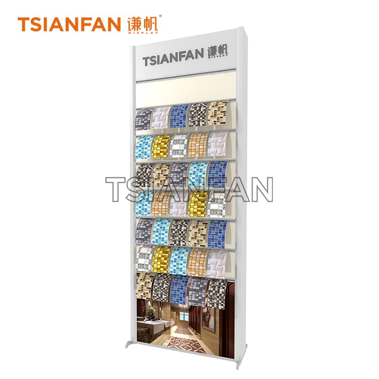 Floor Display Stand For Displaying Mosaic Tile Samples ML972