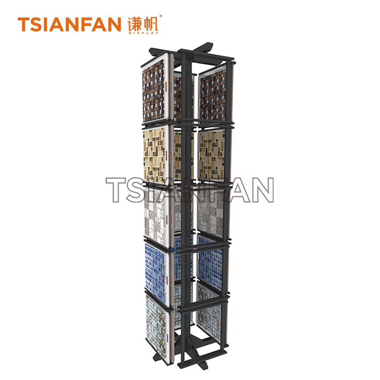 Mosaic Tile Plate Metal Display Stand ML974