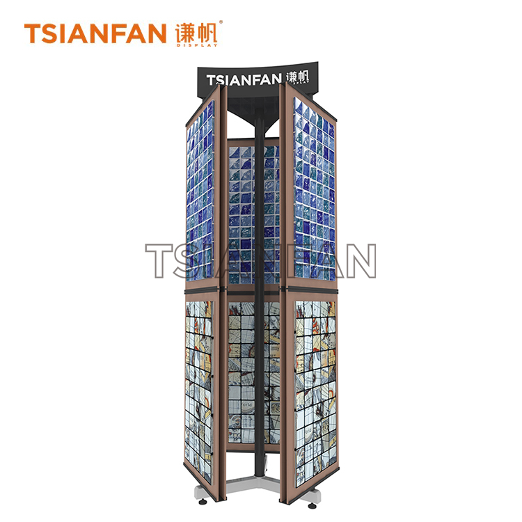 Mosaic Tile Sample Display Rack With Pulley Rack ML976