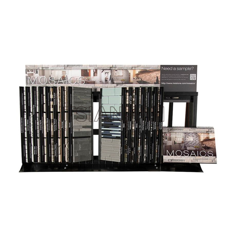 Mosaic Tile Sample Flip Display Rack Supplier MT906