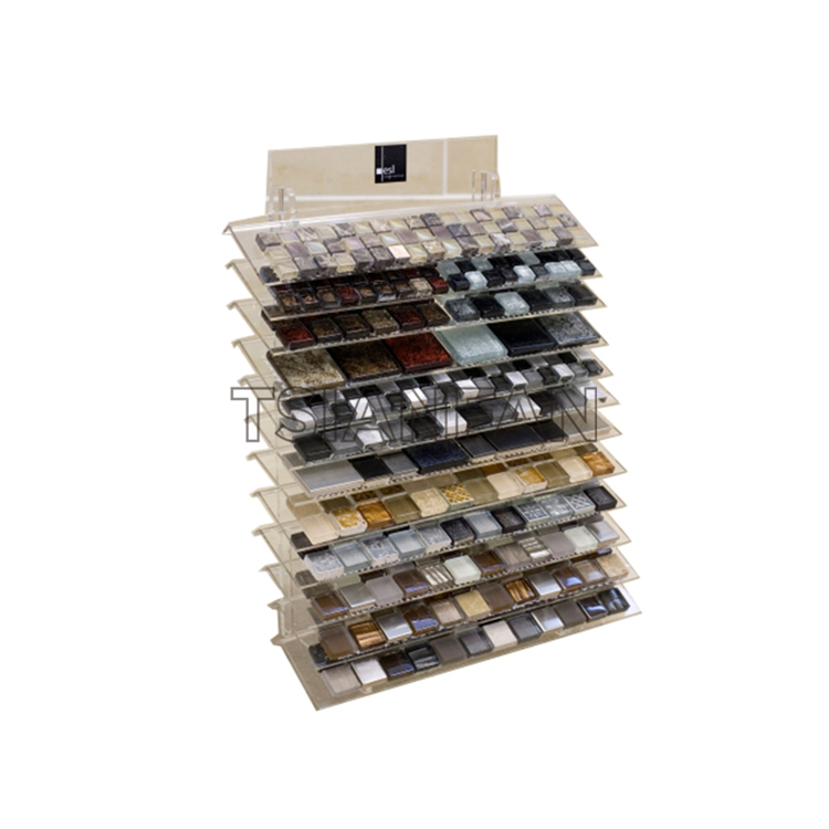 Waterfall Mosaic Tile Tower Display Stand MT909