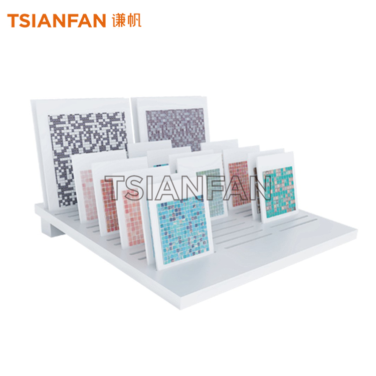 Mosaic Tile Countertop Display Stand With Slot MT926